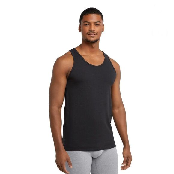 Hanes Moisture-Wicking Stretch Cotton Tank Tops 2,  3-Packs Size S - Picture 4 of 7